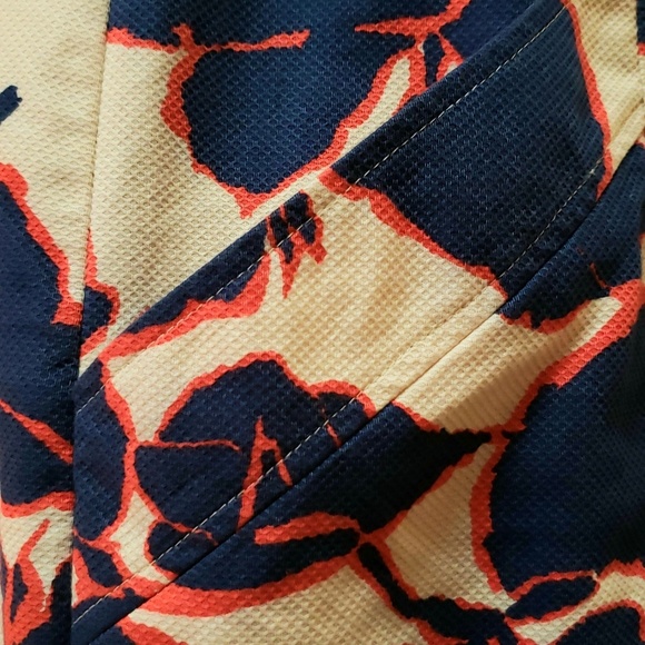 Land's End Navy and White Dress - Picture 7 of 8